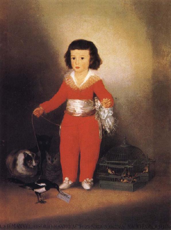 Francisco Jose de Goya Don Manuel Osorio Manrique